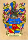 Two old parchments (Coat of Arms and history separated)
